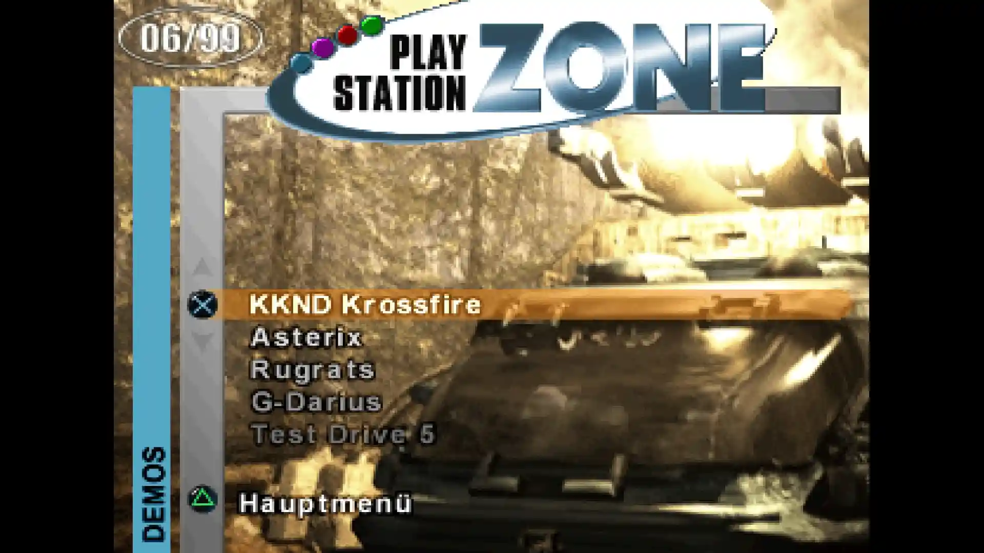 PlayStation Zone Vol. 7 - 06/99 - Demos