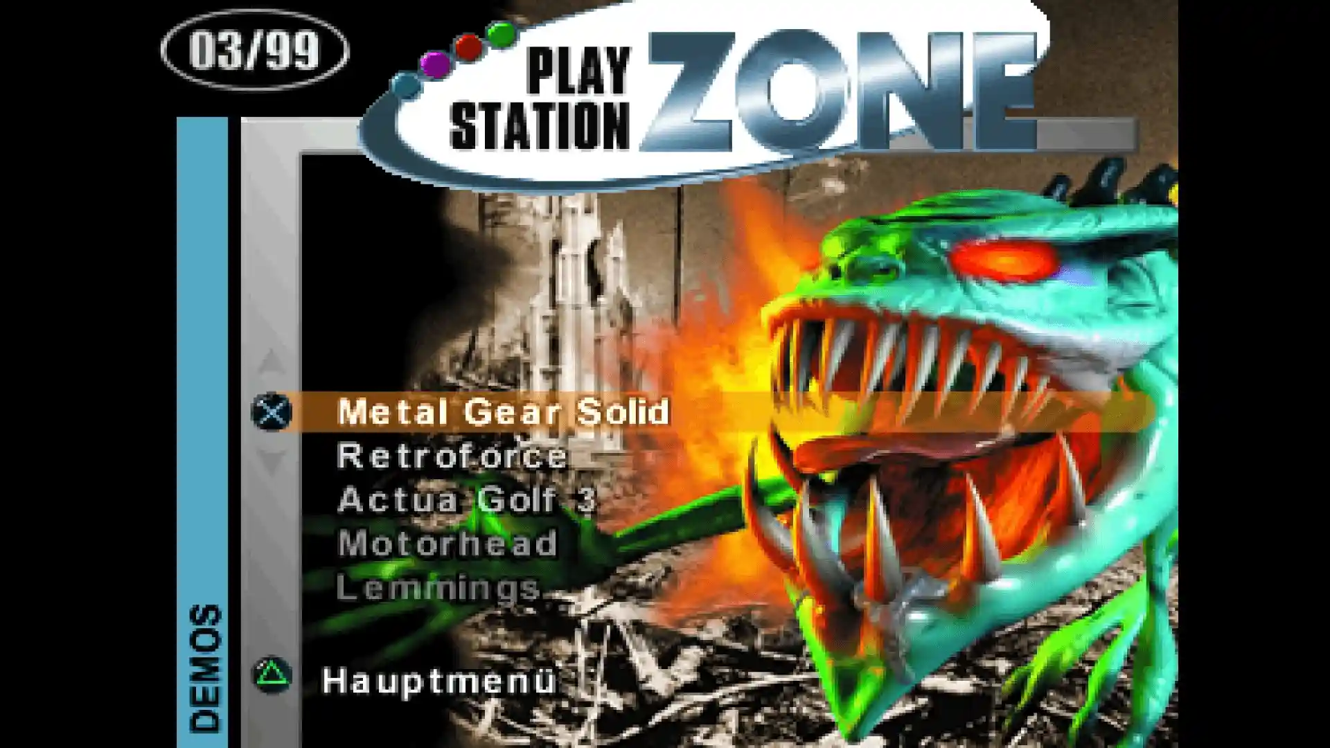 PlayStation Zone Vol. 4 Demos