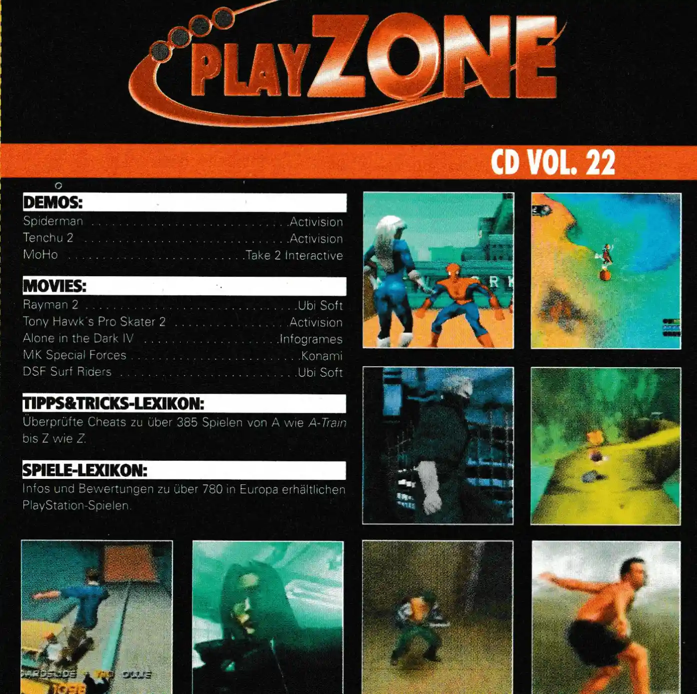 PlayZone 09/2000 - Vol. 22 - Backcover