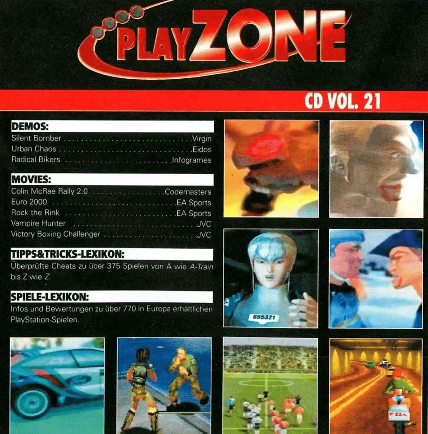 PlayZone 08/2000 - Vol. 21 - Backcover