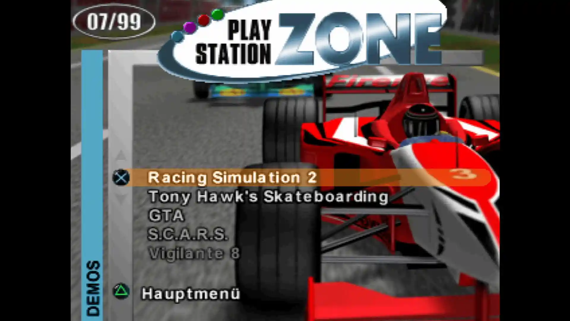 PlayStation Zone Vol. 8 - 07/99 - Demos