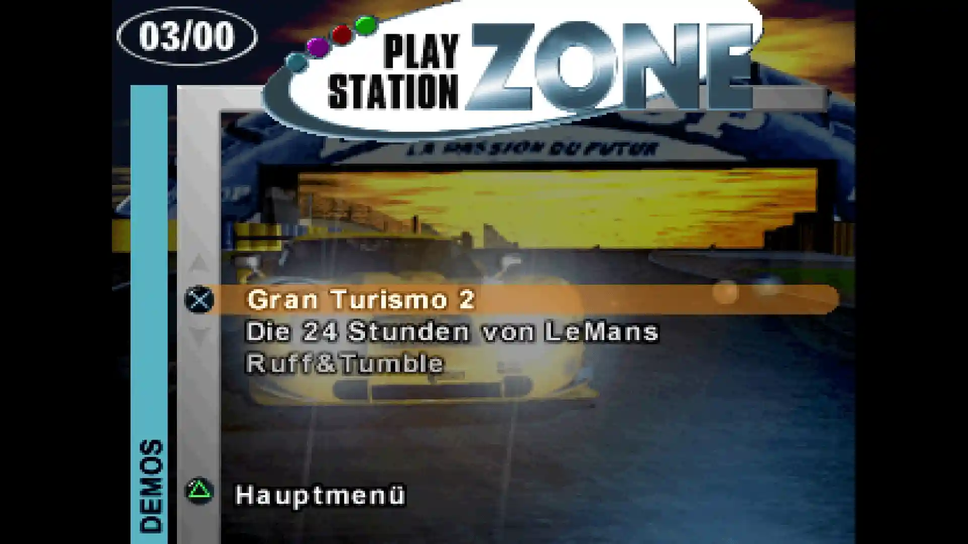 PlayStation Zone 03/2000 - Vol. 16 - Demos