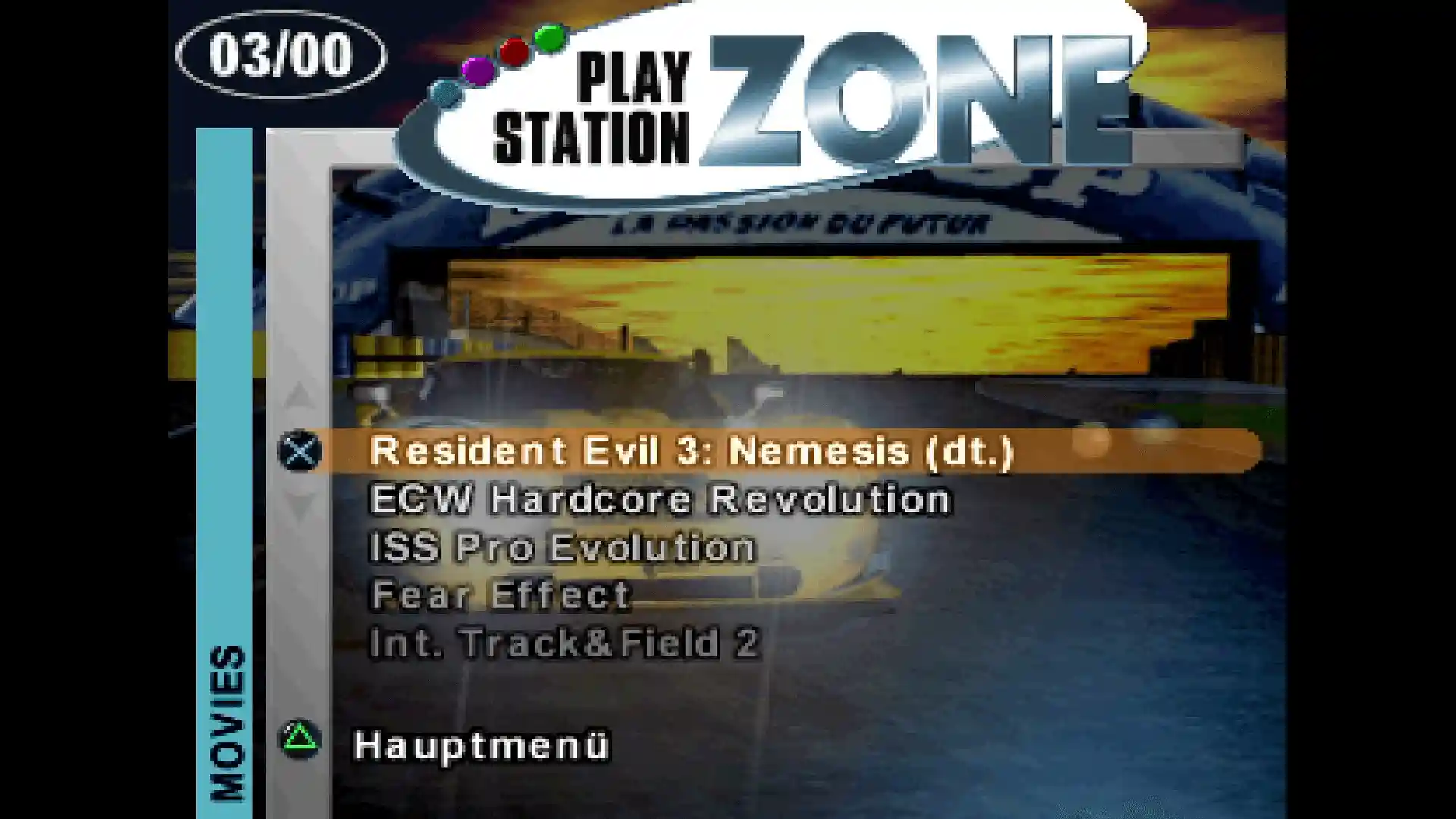 PlayStation Zone 03/2000 - Vol. 16 - Videos