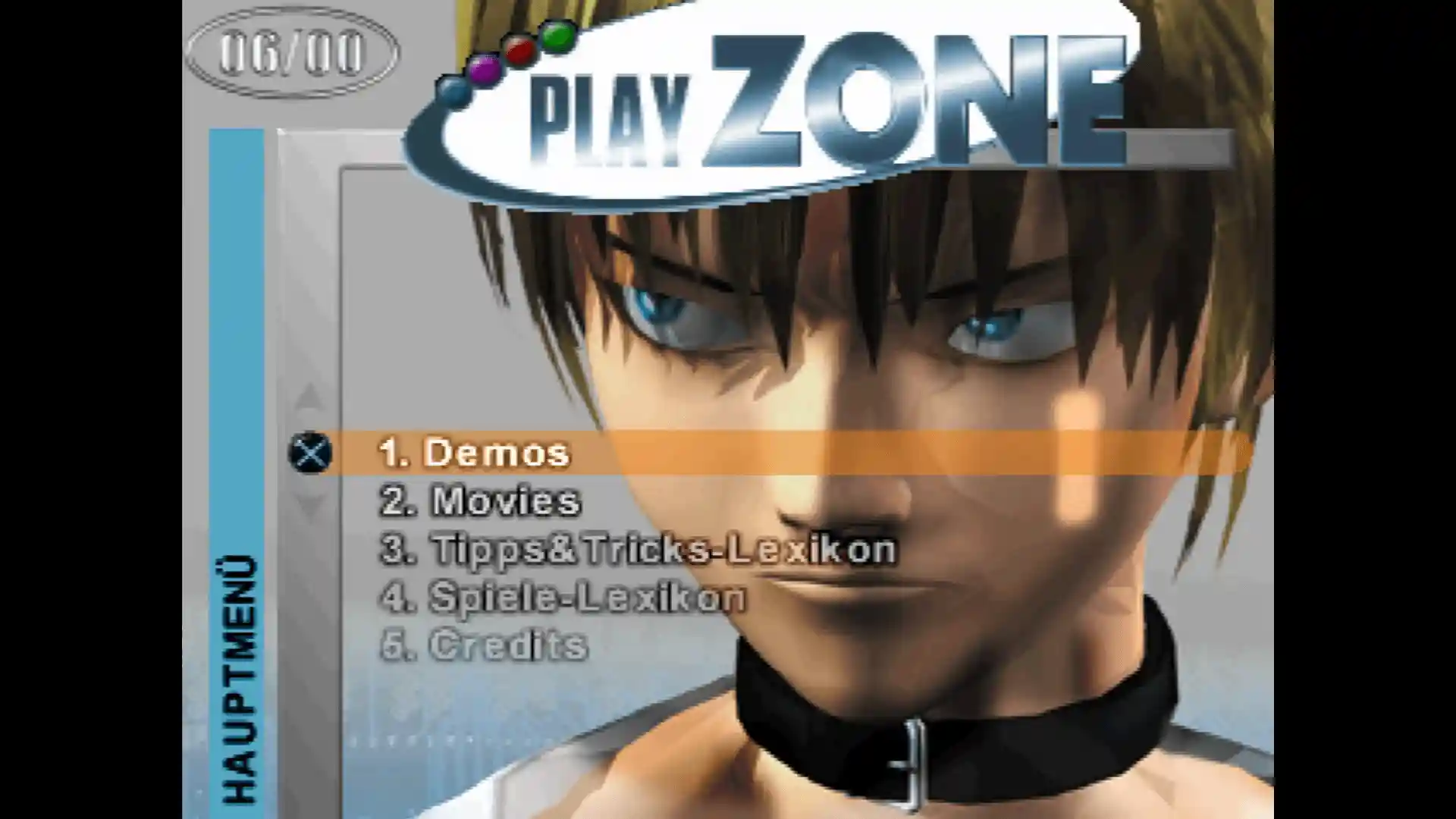 PlayZone 06/2000 - Vol. 19 - Menü