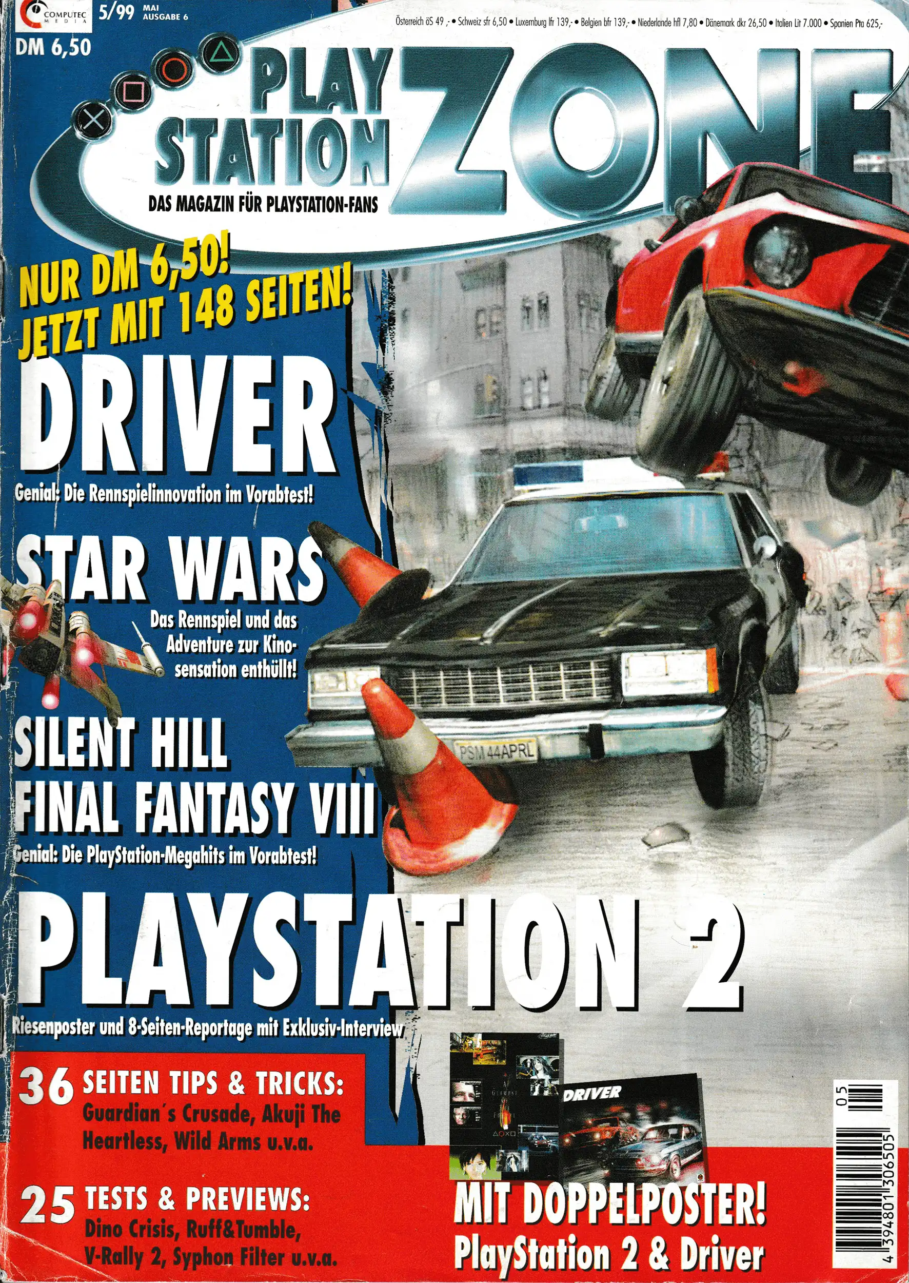 PlayStation Zone 05/99 - Vol. 6 - Cover ohne Disc