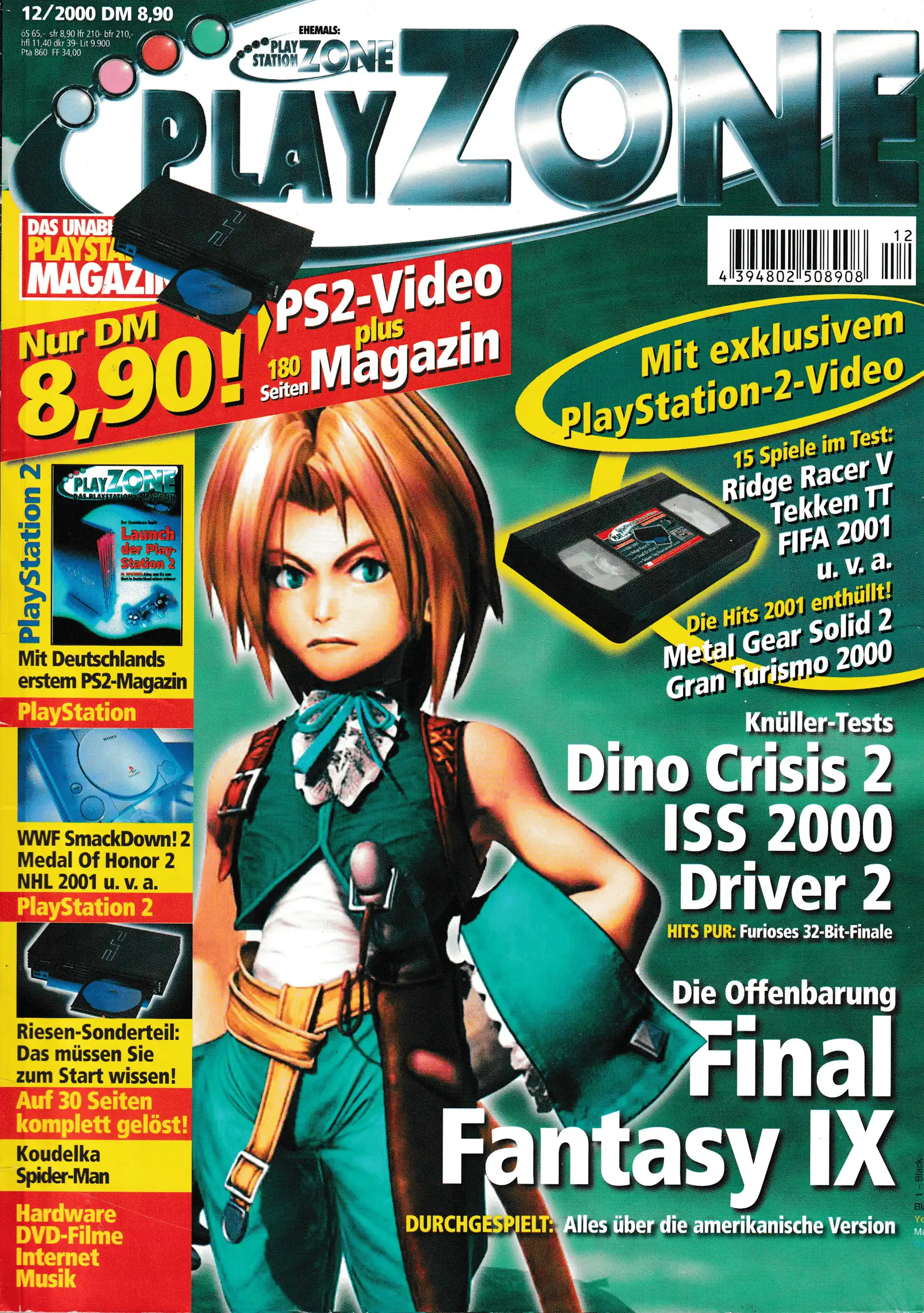 PlayZone 12/2000 - Vol. 25 - Cover