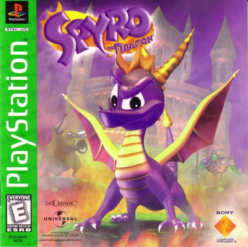 Spyro the Dragon Frontcover - Greatest Hits - NTSC
