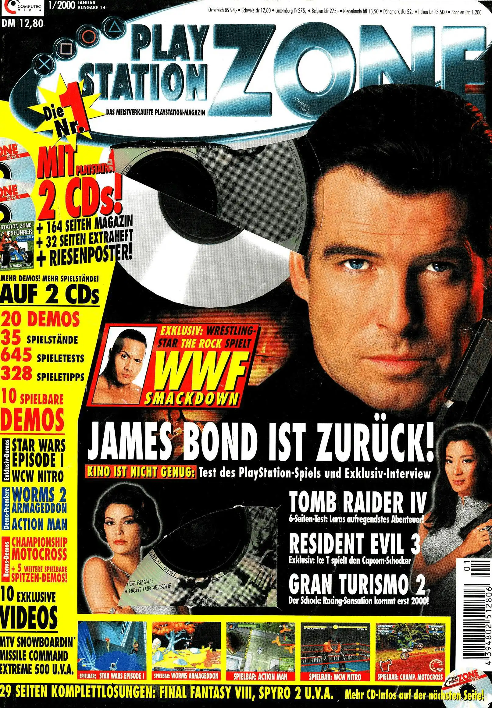 PlayStation Zone 01/2000 - Vol. 14 - Cover