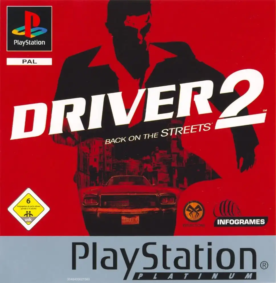Driver 2 - Platinum - Frontcover