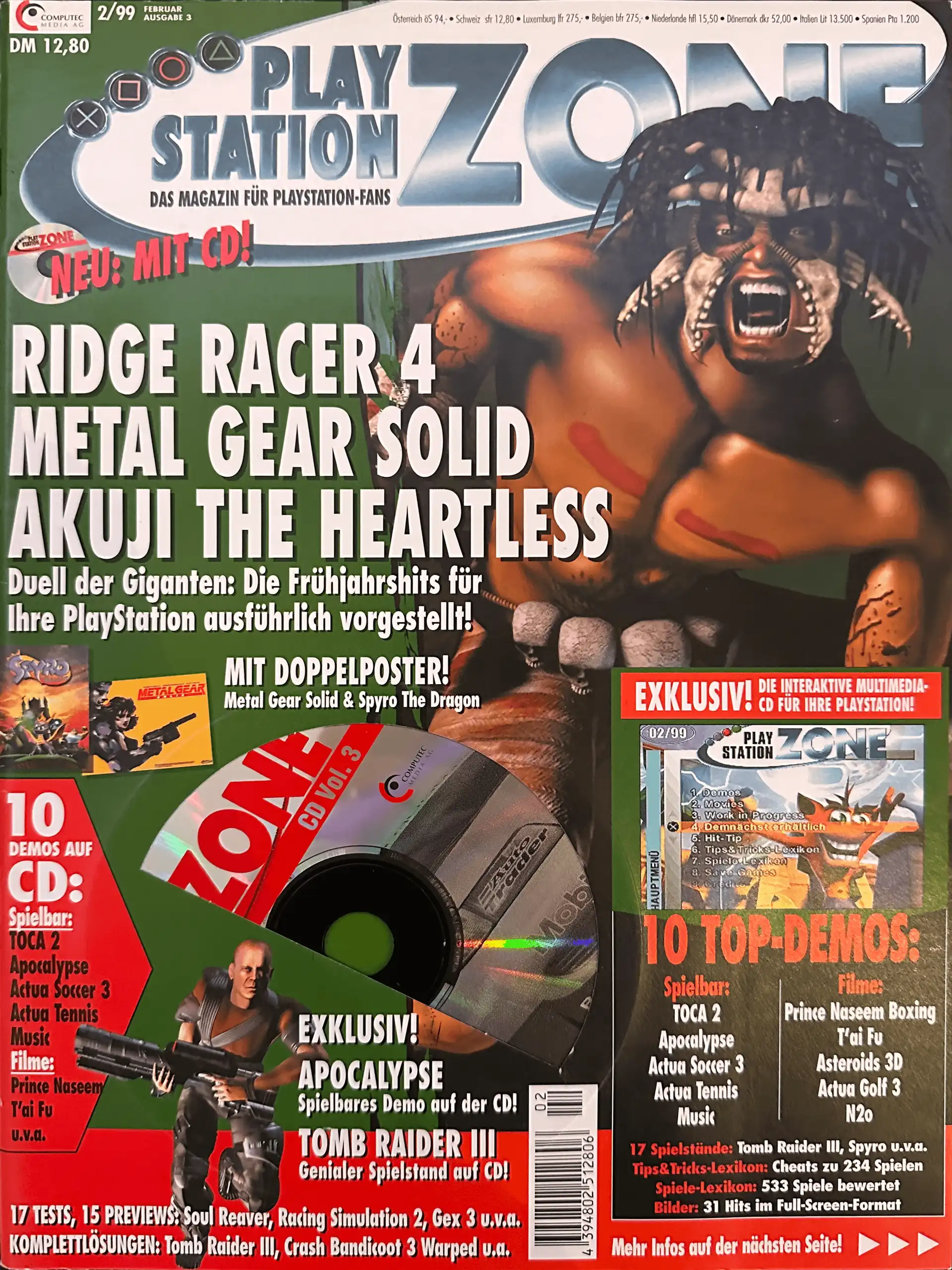 PlayStation Zone 02/99 - Vol. 3 - Cover