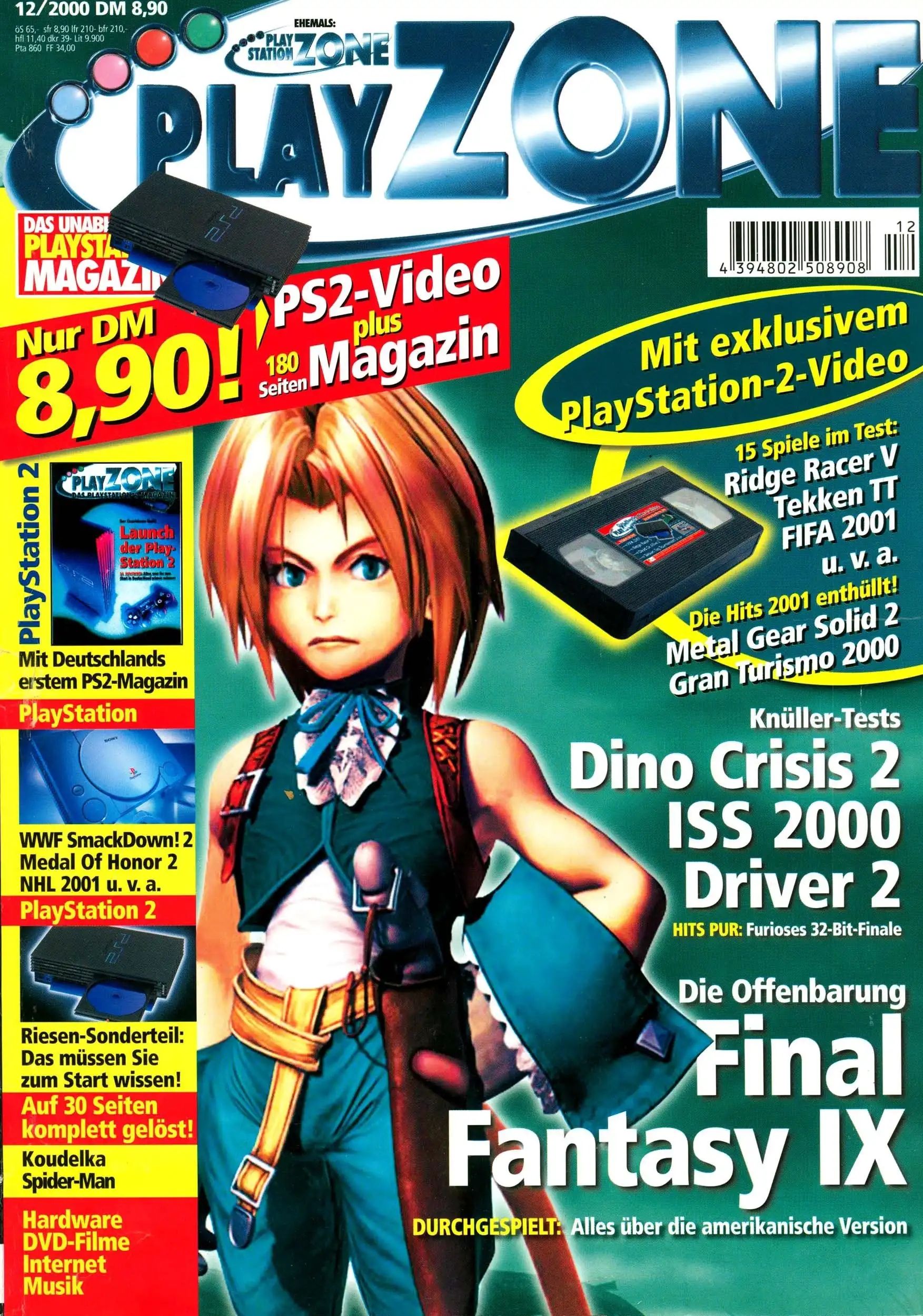 PlayZone 12/2000 - Vol. 25 - Cover