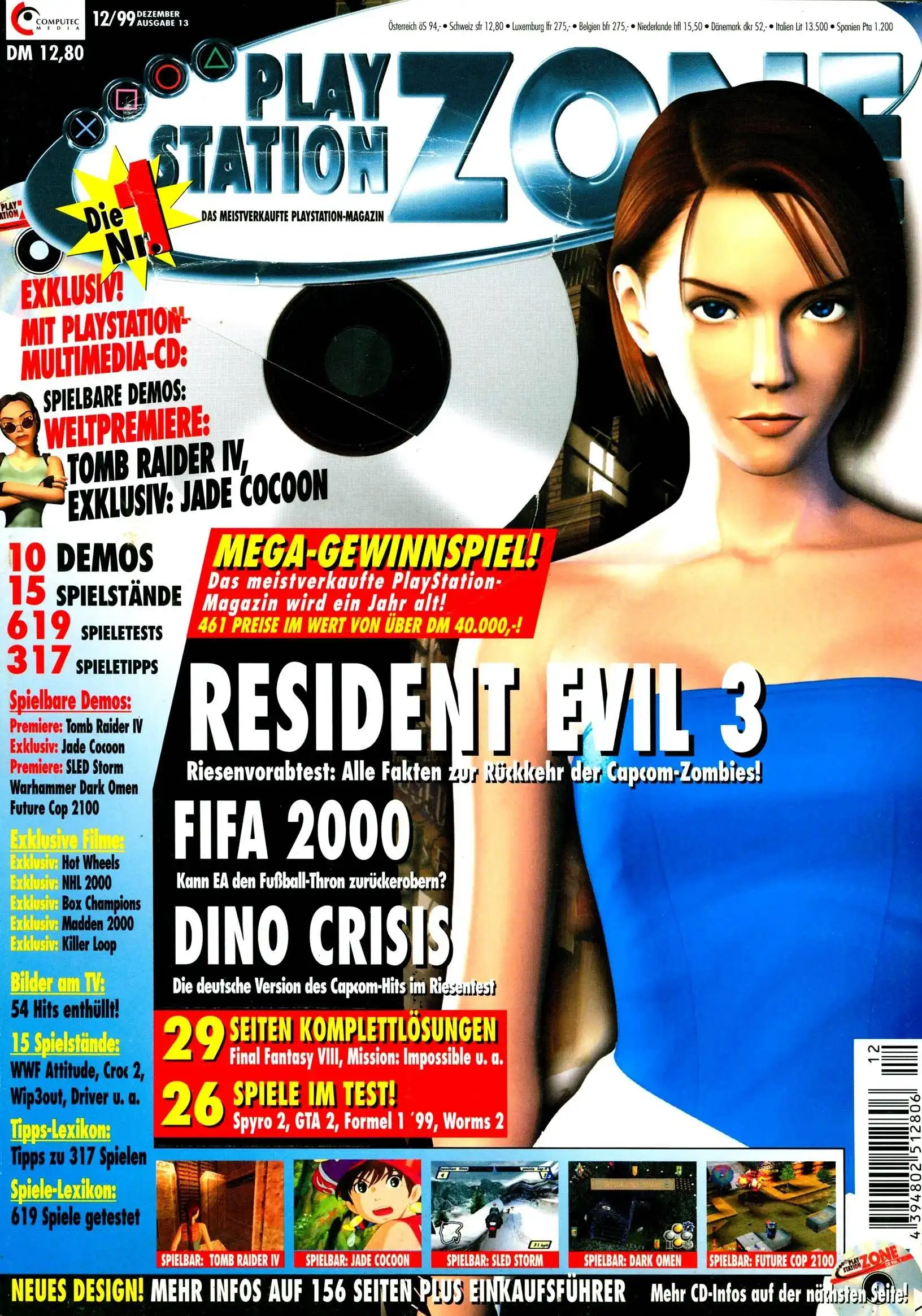 PlayStation Zone 12/1999 - Vol. 13 - Cover