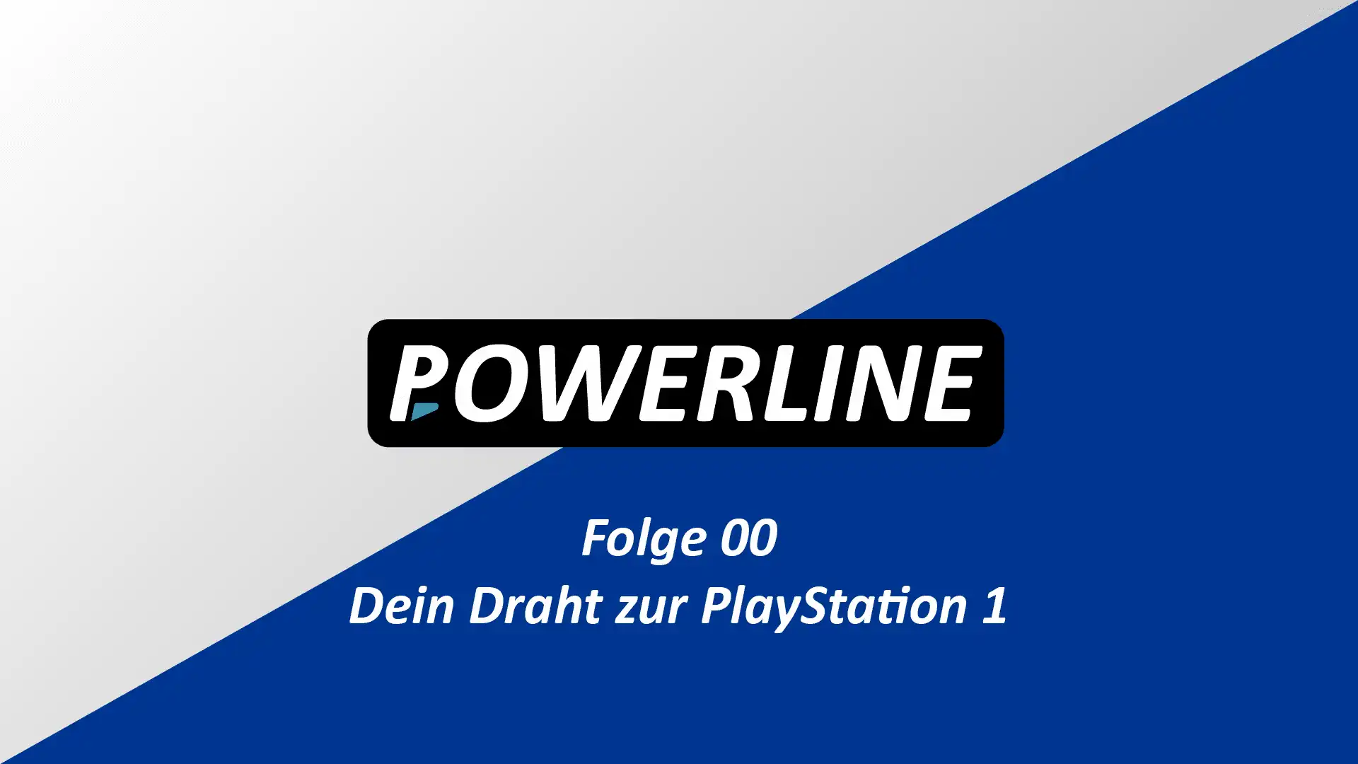 00 - Dein Draht zur PlayStation 1