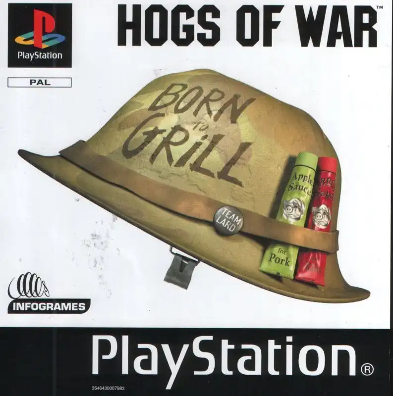 Hogs of War PAL Cover