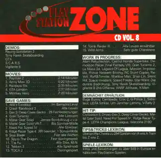 PlayStation Zone Vol. 8 - 07/99 - Cover