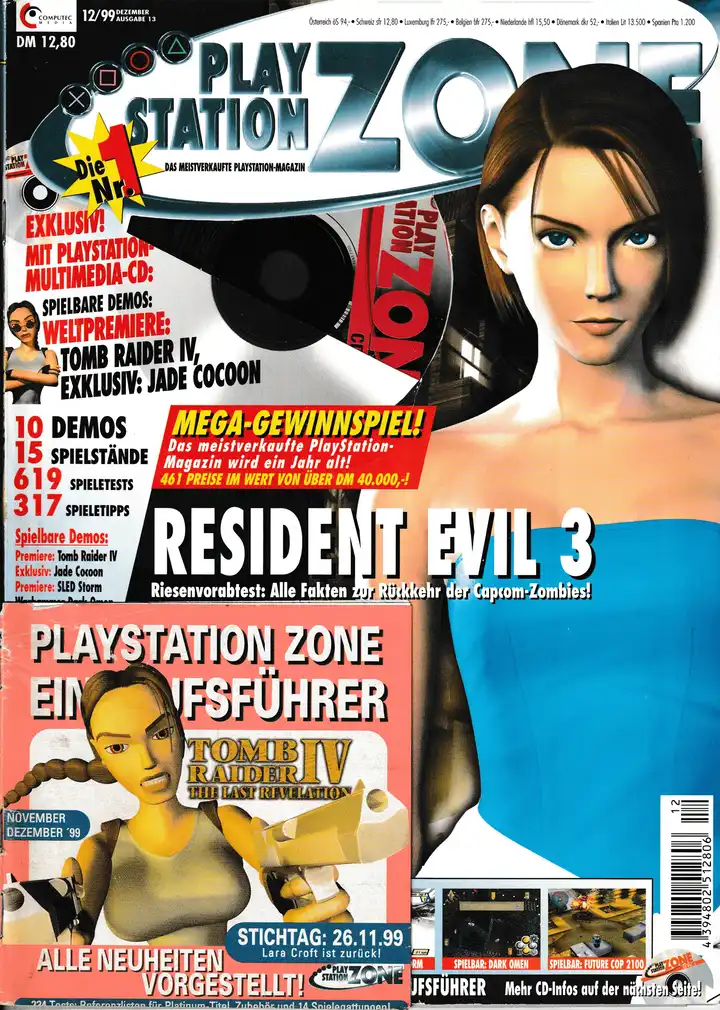 PlayStation Zone 12/1999 - Vol. 13 - Cover mit Disc