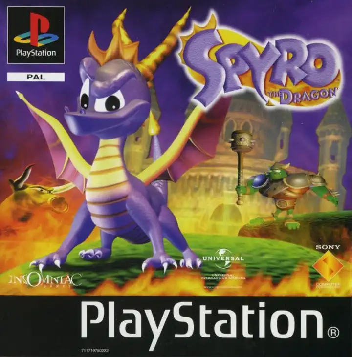 Spyro the Dragon Frontcover - PAL