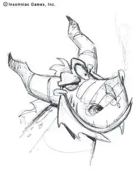 Frühe Konzeptzeichnung