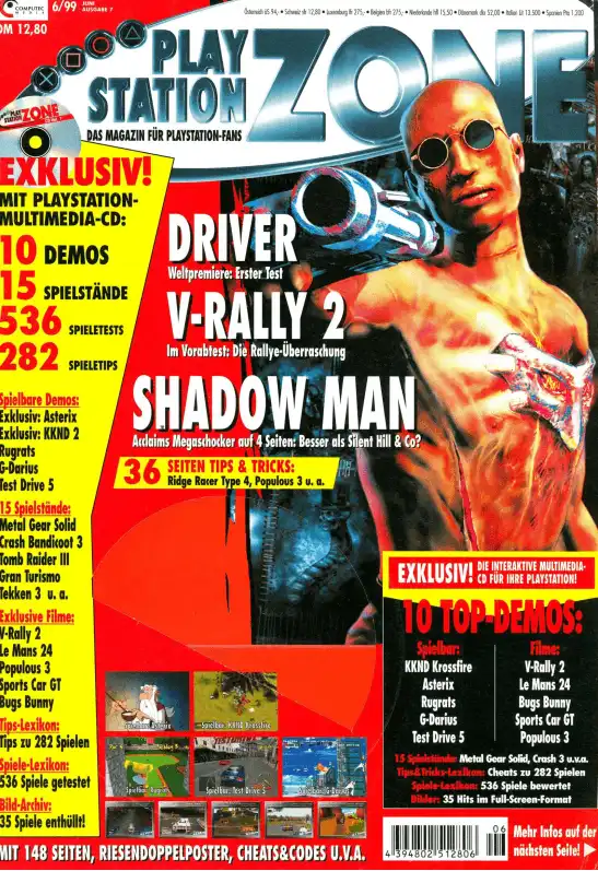 PlayStation Zone 06/99 - Vol. 7 - Cover
