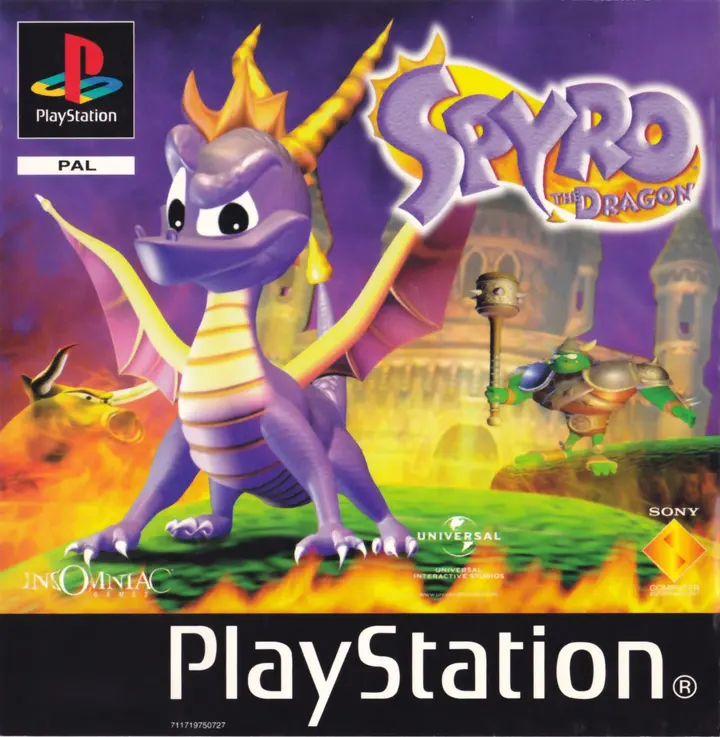 Spyro the Dragon Frontcover