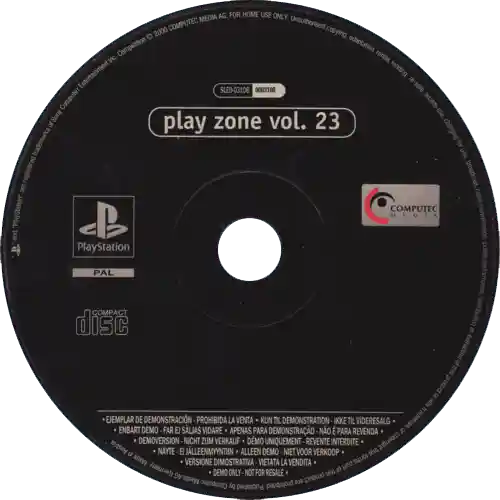 PlayZone 10/2000 - Vol. 23 - Disc