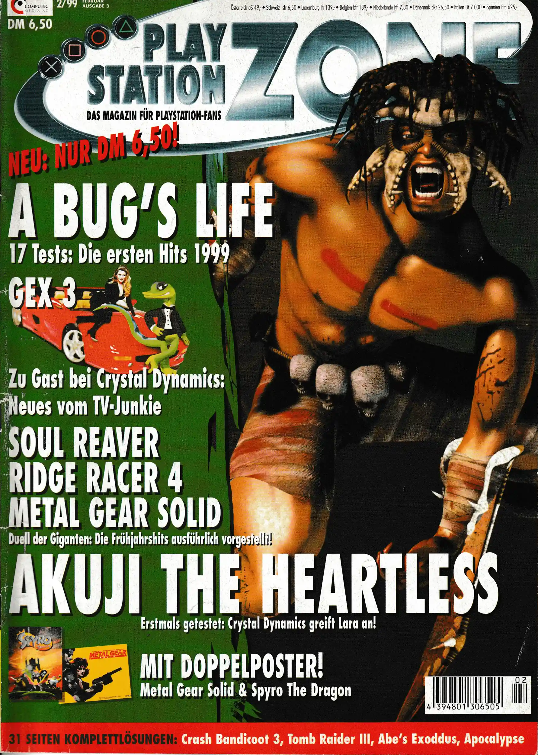 PlayStation Zone 02/99 - Vol. 3 - Cover ohne Disc