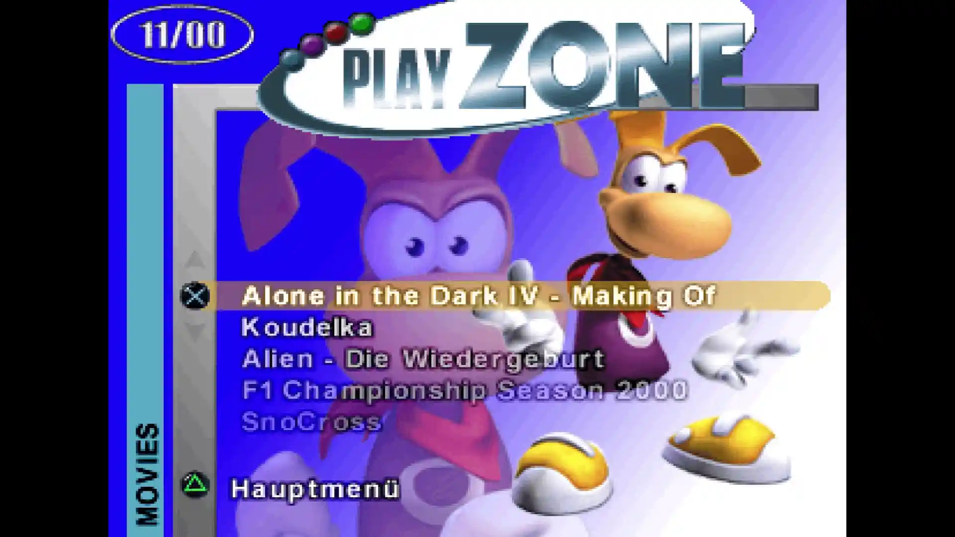 PlayZone 11/2000 - Vol. 24 - Videos