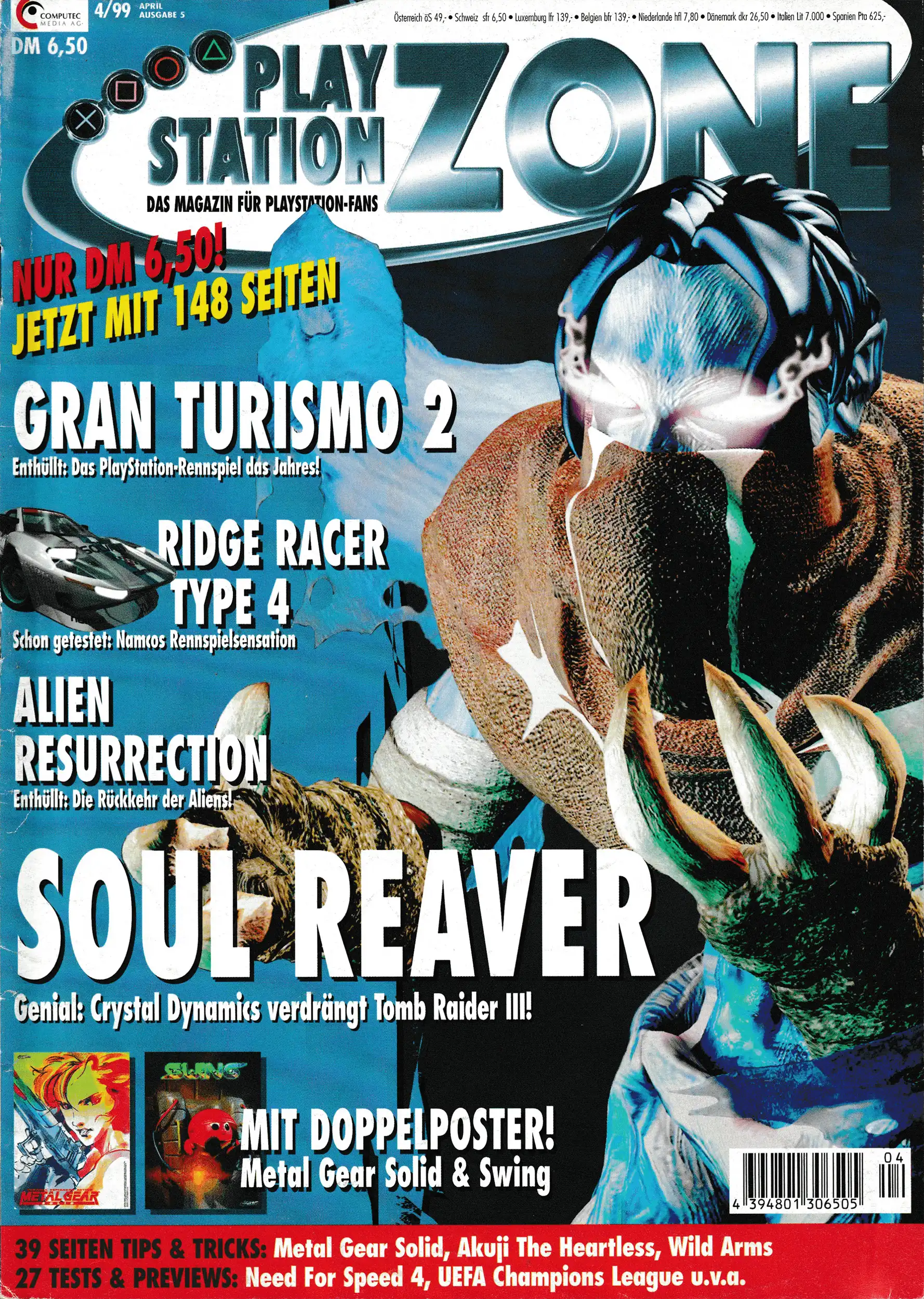 PlayStation Zone 04/99 - Vol. 5 - Cover ohne Disc