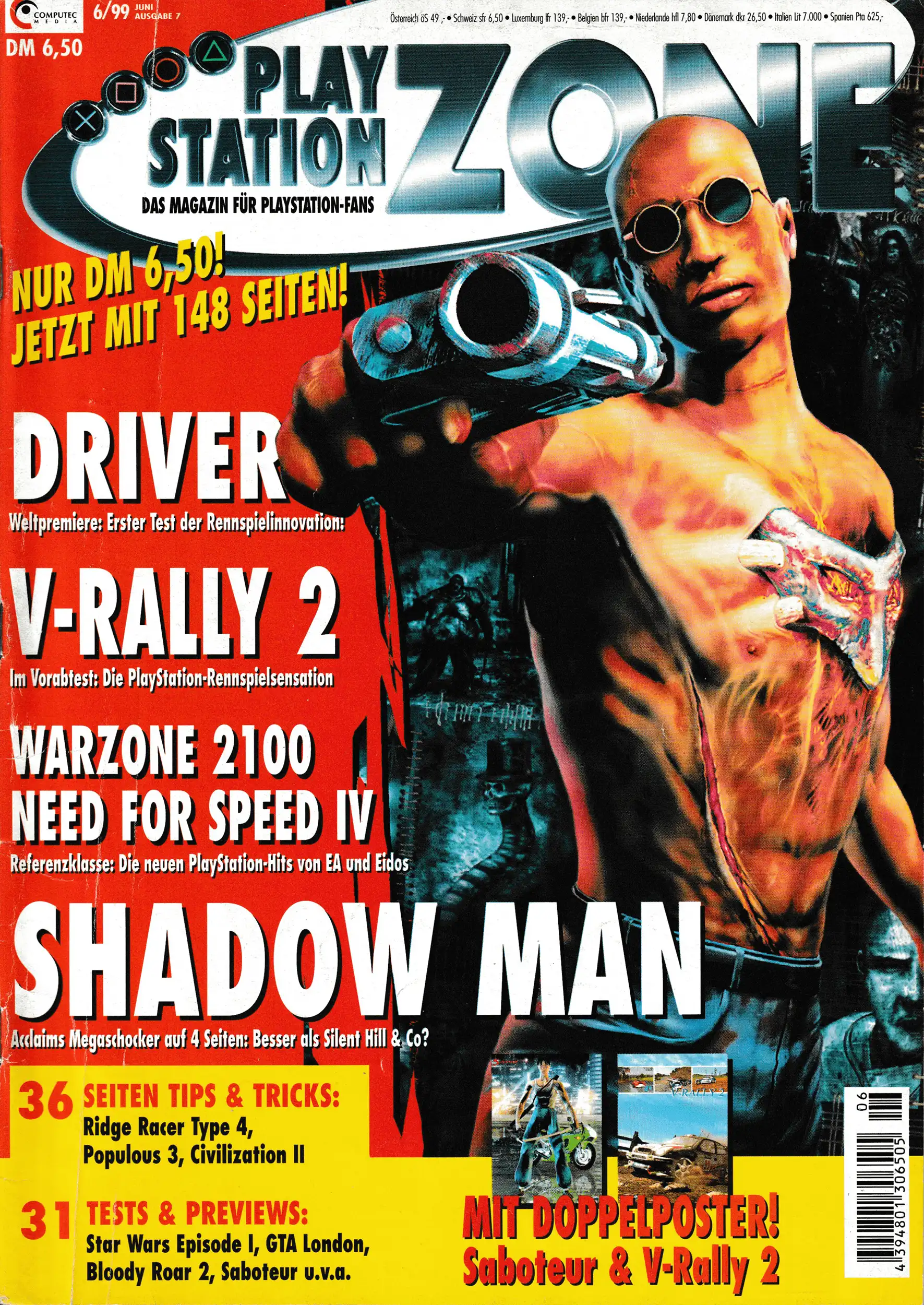 PlayStation Zone 06/99 - Vol. 7 - Cover ohne Disc