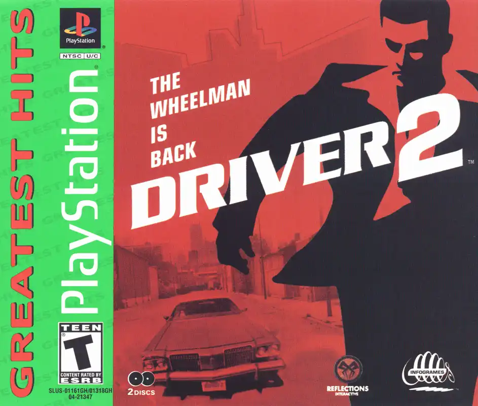 Driver 2 - Greatest Hits - Frontcover