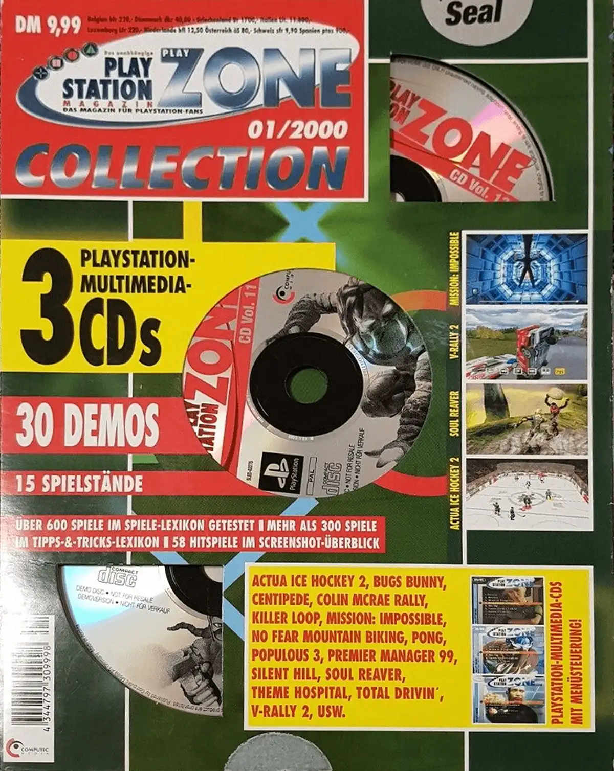 PlayStation Zone Collection 01/2000 Cover