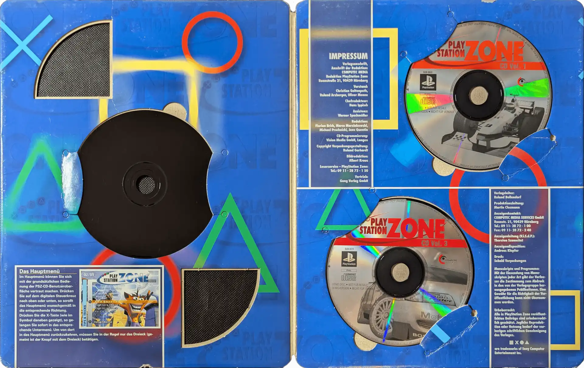 PlayZone Collection 02/1999 Inhalt