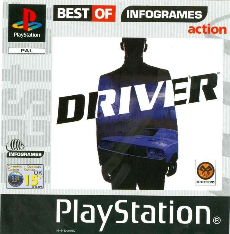 Driver Frontcover PAL Best of Infogrames