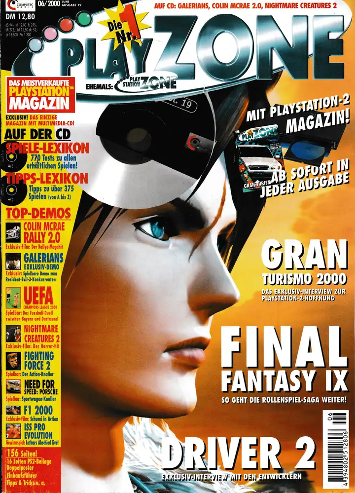 PlayZone 06/2000 - Vol. 19 - Cover mit Disc